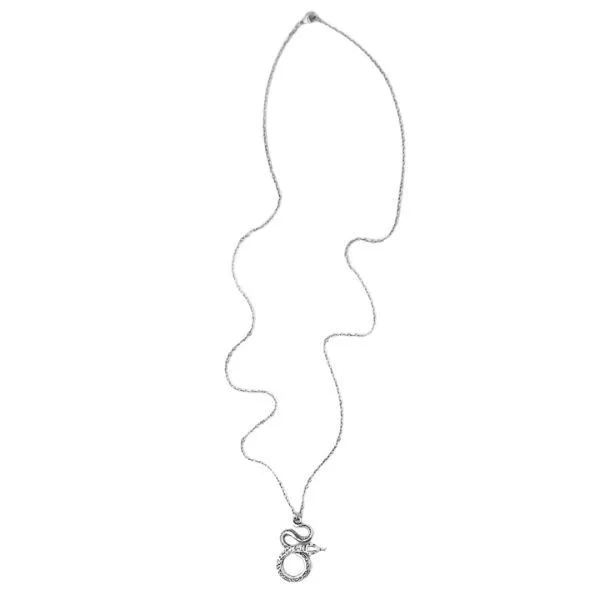 Sterling Silver "Snake" Spoon Pendant Image 2 Dickinson Jewelers Dunkirk, MD