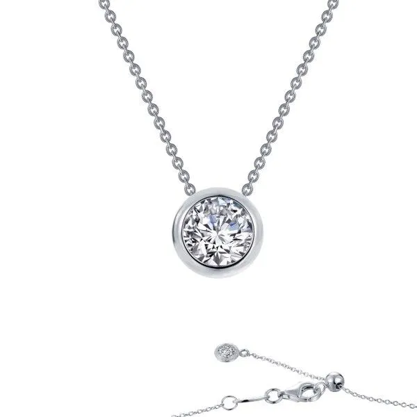 Lassaire Simulated Diamond Necklace Dickinson Jewelers Dunkirk, MD