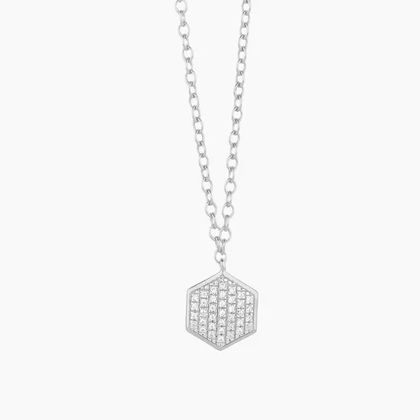 "Shimmering Hexa" Diamond Pendant Dickinson Jewelers Dunkirk, MD
