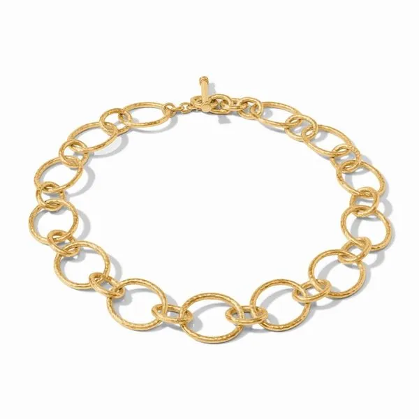 24ky Gold Plated "Catalina" Light Link 21" Necklace with Toggle Image 2 Dickinson Jewelers Dunkirk, MD