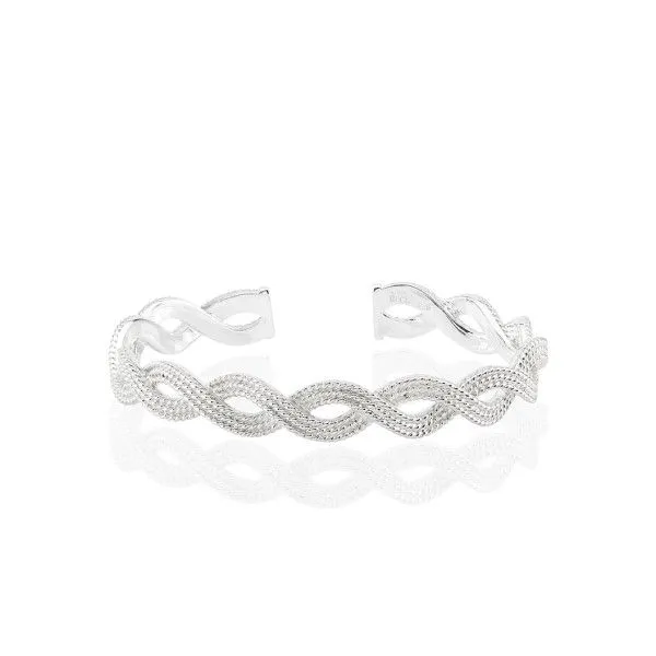 Braided Stacking Cuff Bracelet Dickinson Jewelers Dunkirk, MD