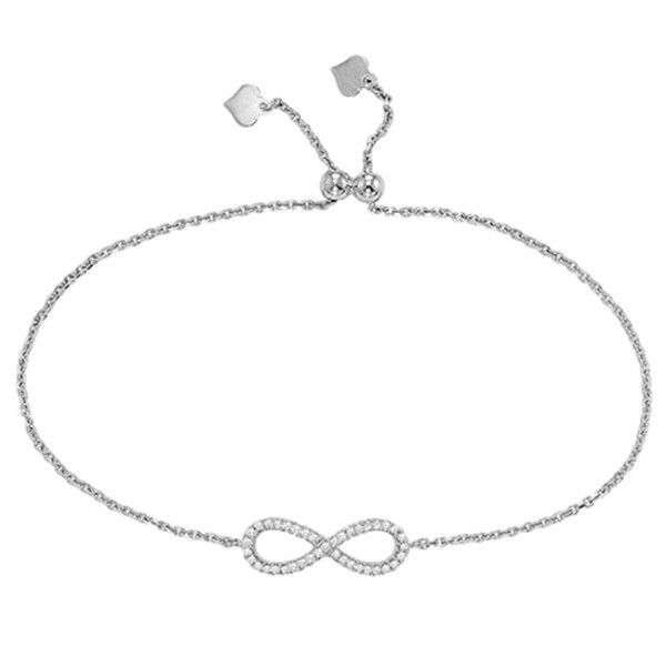 Sterling Silver Infinity Bolo Bracelet Dickinson Jewelers Dunkirk, MD