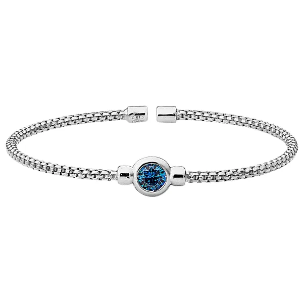 Sterling Silver December Birthstone Bracelet Dickinson Jewelers Dunkirk, MD