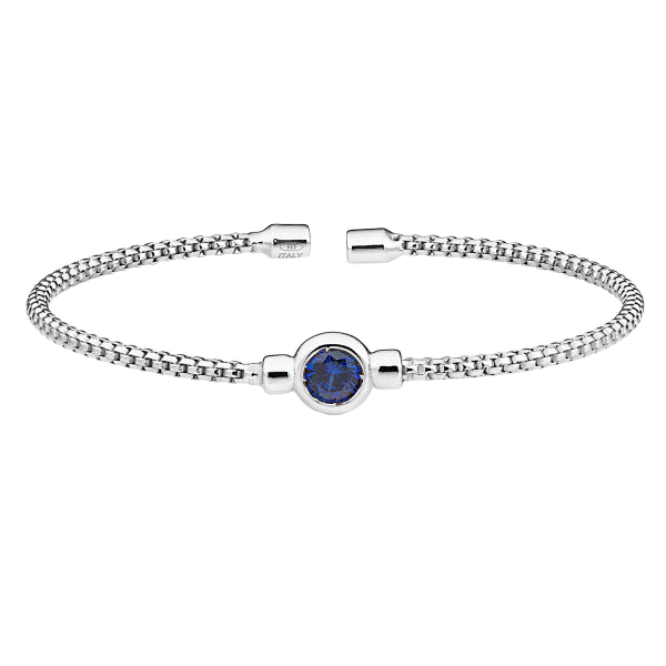 Sterling Silver September Birthstone Bracelet Dickinson Jewelers Dunkirk, MD