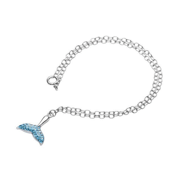 Sterling Silver Whale Tail Anklet Dickinson Jewelers Dunkirk, MD