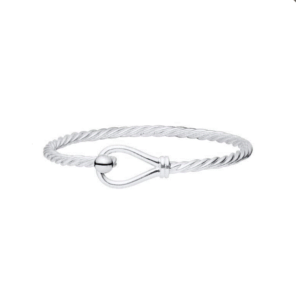 Sterling Silver Loop & Ball Twistwire Bracelet Dickinson Jewelers Dunkirk, MD
