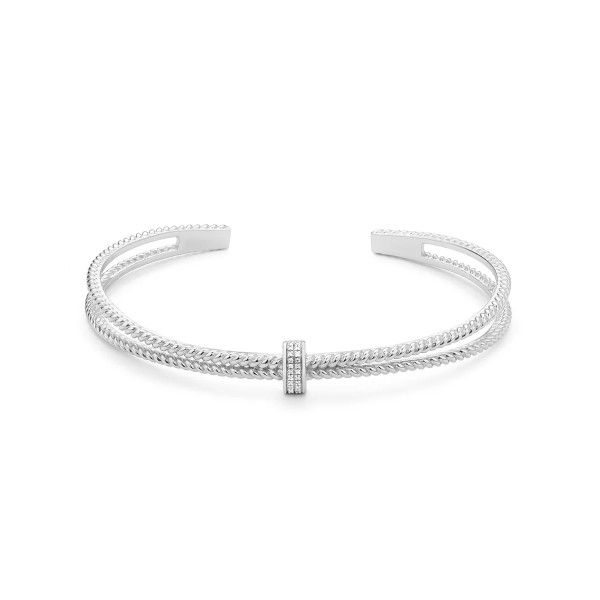 "Halfway Point" Diamond Cuff Bracelet Dickinson Jewelers Dunkirk, MD
