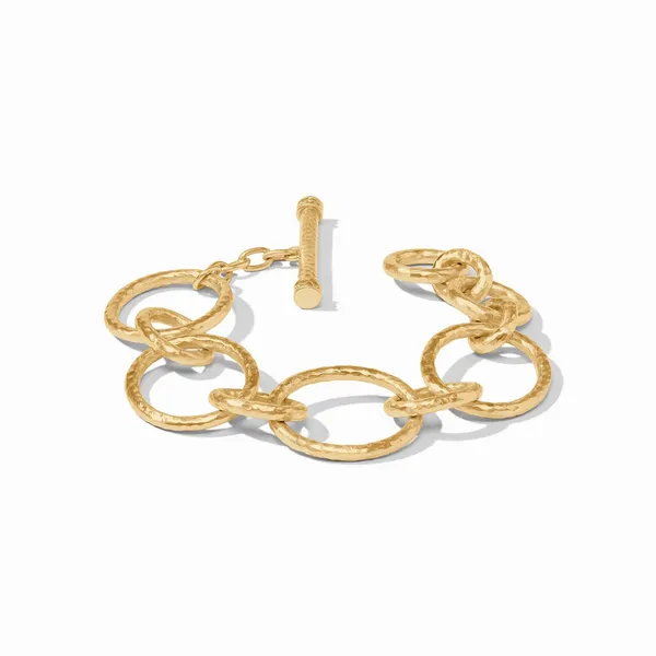 24ky Gold Plated "Catalina" Light Link Bracelet Dickinson Jewelers Dunkirk, MD