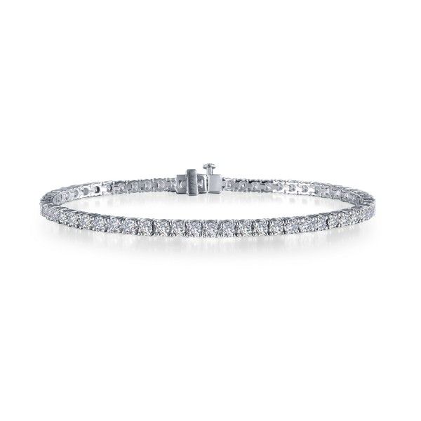 Lassaire Simulated Diamond Tennis Bracelet Dickinson Jewelers Dunkirk, MD