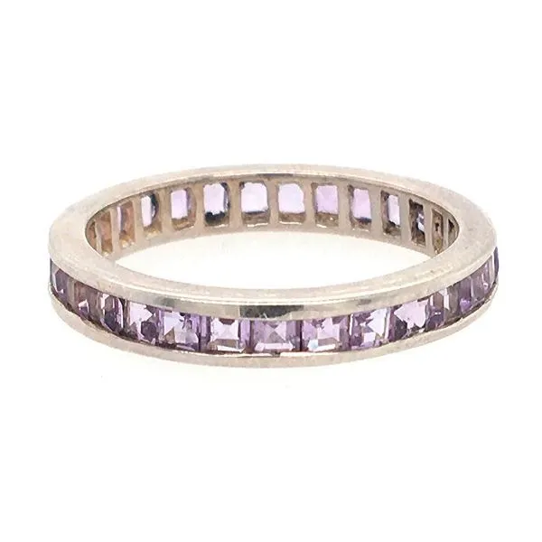 Amethyst Eternity Band Dickinson Jewelers Dunkirk, MD