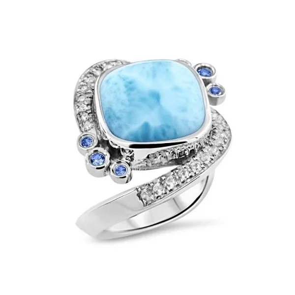 Aurora Larimar Ring Dickinson Jewelers Dunkirk, MD
