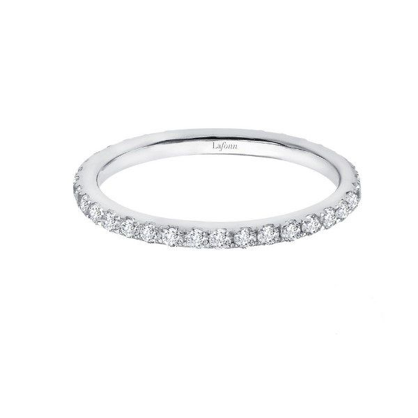 Lassaire Simulated Diamond Eternity Ring - Sz 6 Dickinson Jewelers Dunkirk, MD