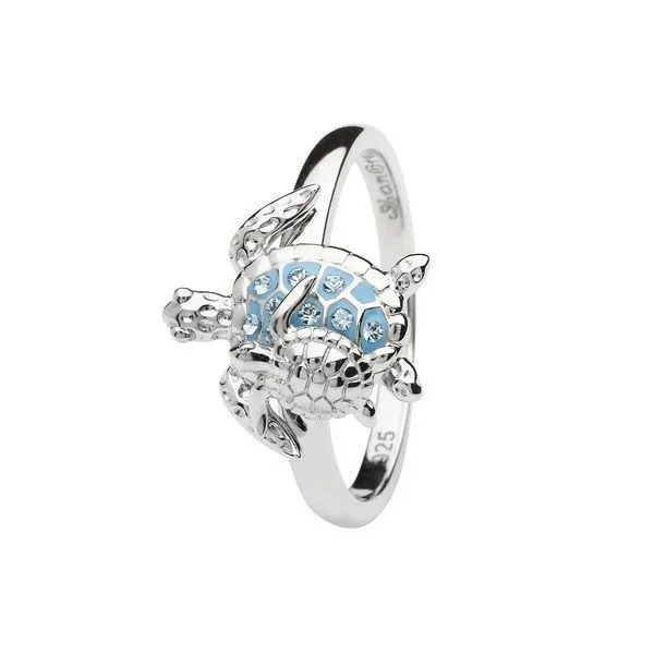 Sterling Silver Mother & Baby Turtle Ring Dickinson Jewelers Dunkirk, MD