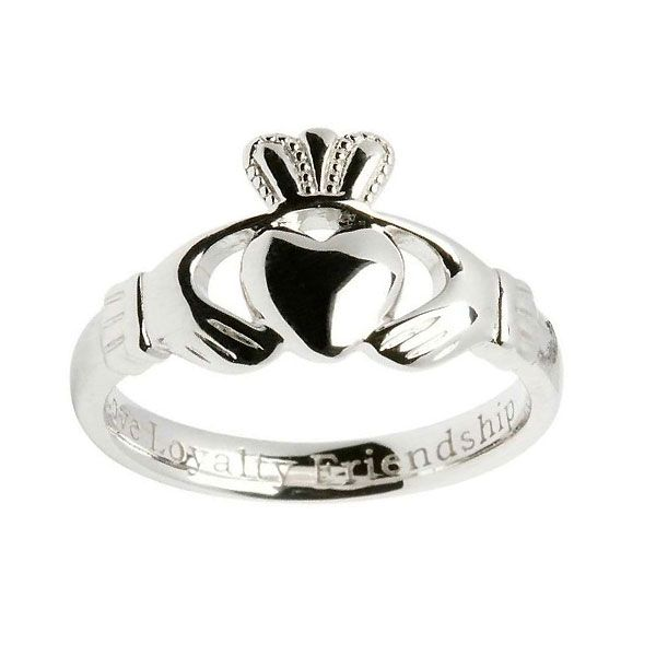 Sterling Silver Claddagh Ring - Sz 8 Dickinson Jewelers Dunkirk, MD