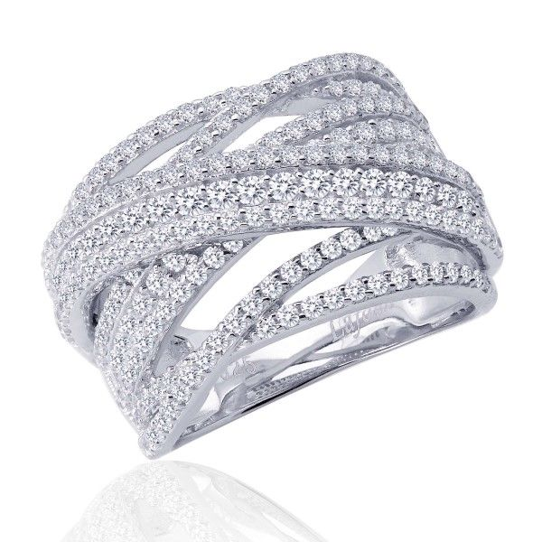 Lassaire Simulated Diamond Ring - Sz 8 Dickinson Jewelers Dunkirk, MD