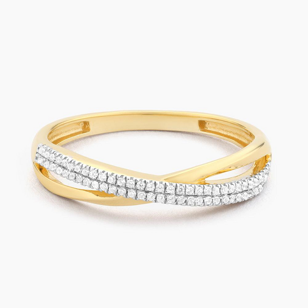 "Crisscross" Diamond Ring Dickinson Jewelers Dunkirk, MD