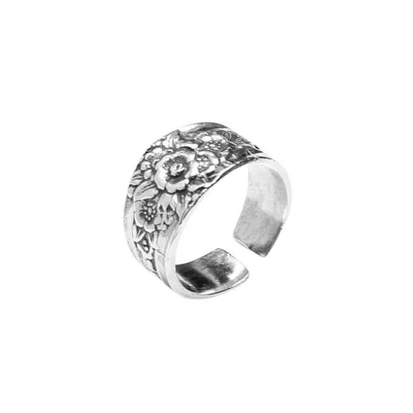 Sterling Silver "Eliza" Spoon Ring Image 2 Dickinson Jewelers Dunkirk, MD