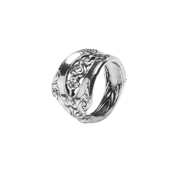Sterling Silver "Empire" Spoon Ring Dickinson Jewelers Dunkirk, MD
