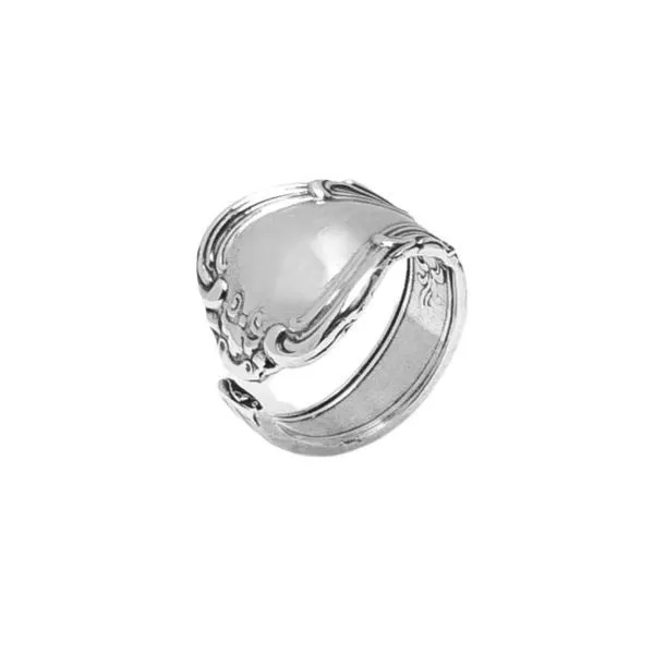 Sterling Silver "Madeline" Spoon Ring Image 2 Dickinson Jewelers Dunkirk, MD