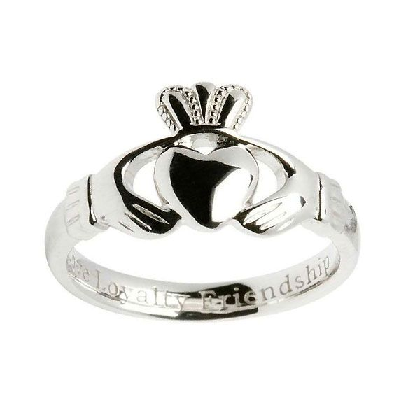 Sterling Silver Claddagh Ring - Sz 7 Dickinson Jewelers Dunkirk, MD