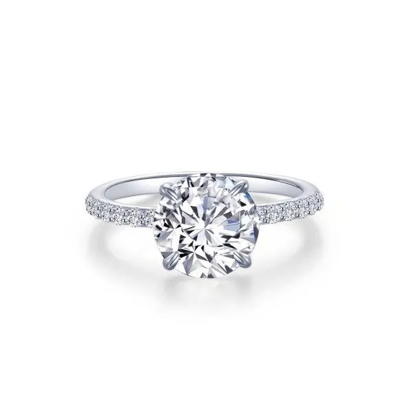 Lassaire Simulated Diamond Solitaire Ring - Sz 7 Dickinson Jewelers Dunkirk, MD