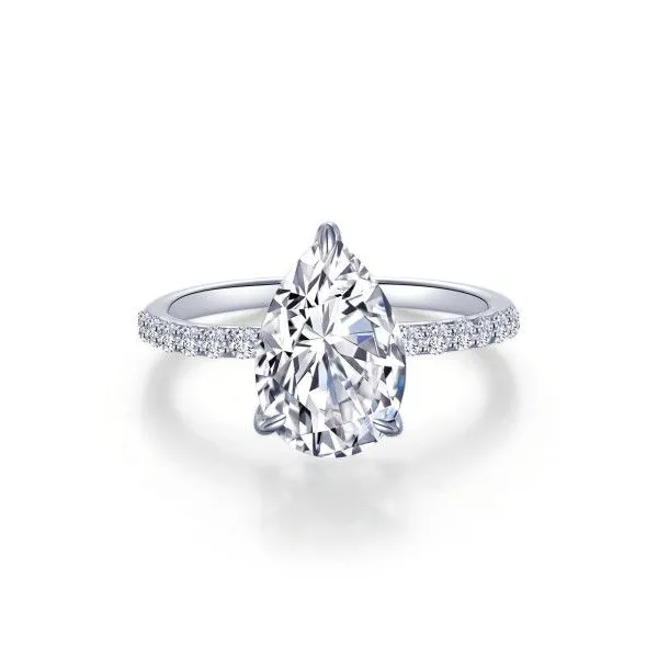 Lassaire Simulated Diamond Solitaire Ring - Sz 7 Dickinson Jewelers Dunkirk, MD