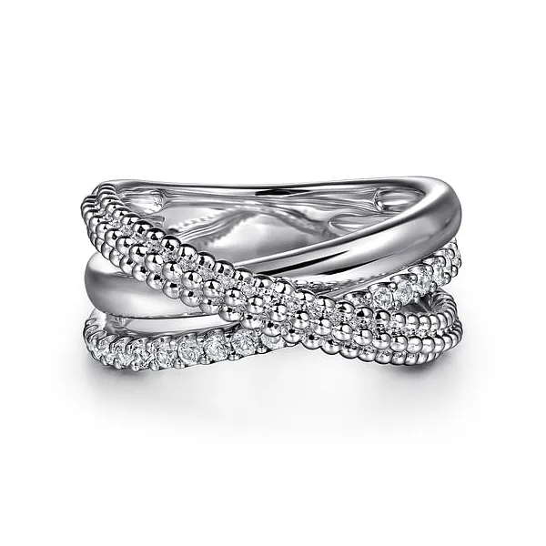 Criss Cross Band Dickinson Jewelers Dunkirk, MD