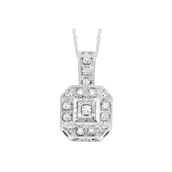 Sterling Silver Diamond Pendant Dickinson Jewelers Dunkirk, MD