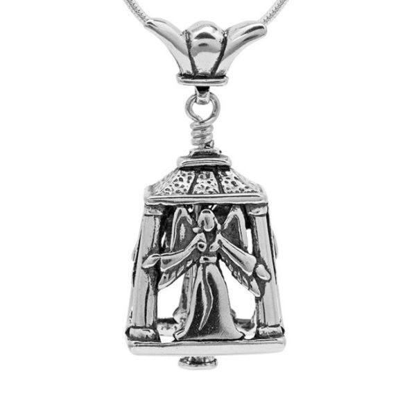 Sterling Silver Angel Bell Pendant Dickinson Jewelers Dunkirk, MD