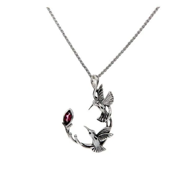 Double Hummingbird Pendant Dickinson Jewelers Dunkirk, MD