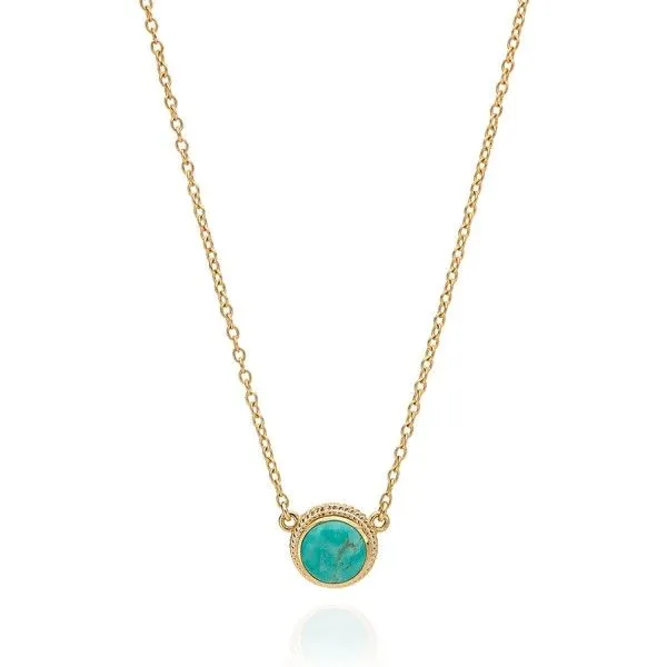 Small Turquoise Pendant Necklace Dickinson Jewelers Dunkirk, MD