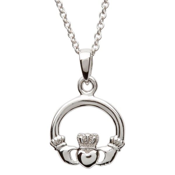 Sterling Silver Claddagh Pendant Dickinson Jewelers Dunkirk, MD