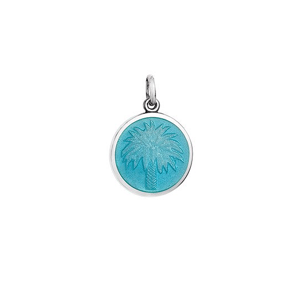 Small Light Blue Enamel Palm Tree Pendant Dickinson Jewelers Dunkirk, MD