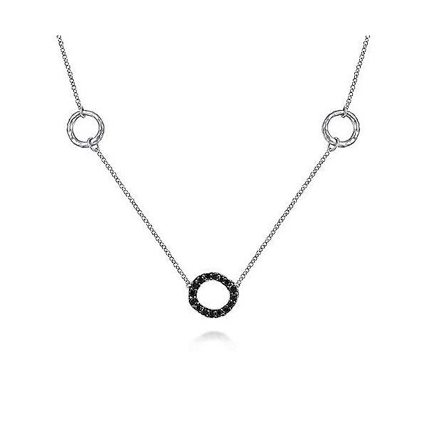 Sterling Silver Black Spinel Necklace Dickinson Jewelers Dunkirk, MD