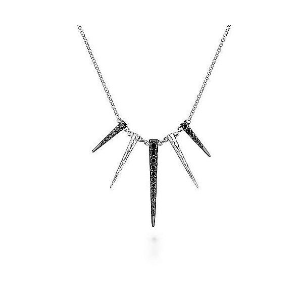 Sterling Silver Black Spinel Necklace Dickinson Jewelers Dunkirk, MD