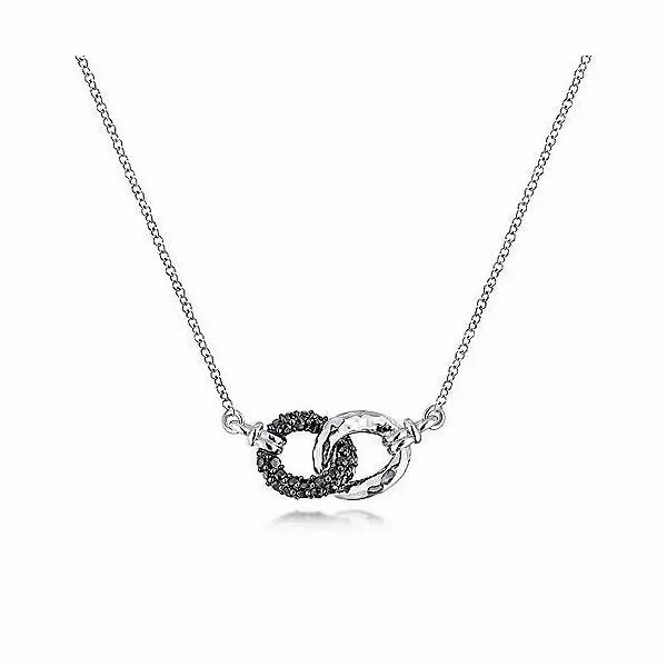 Sterling Silver Black Spinel Necklace Dickinson Jewelers Dunkirk, MD