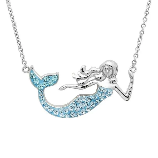 Swarovski® Crystals Mermaid Necklace Dickinson Jewelers Dunkirk, MD
