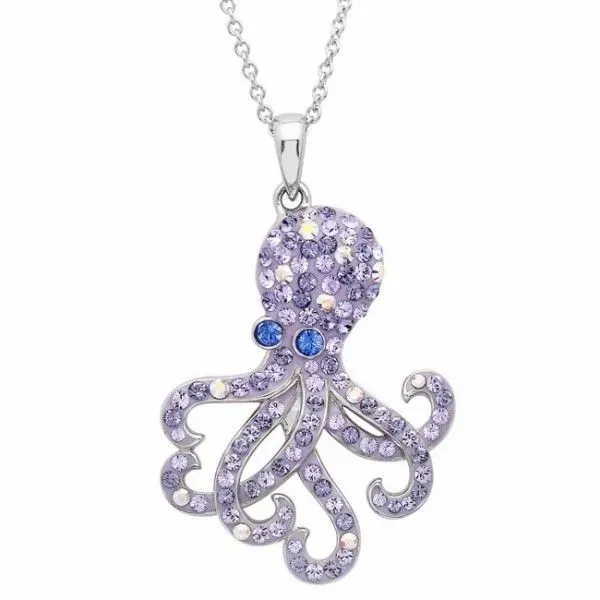 Sterling Silver Octopus Pendant Dickinson Jewelers Dunkirk, MD