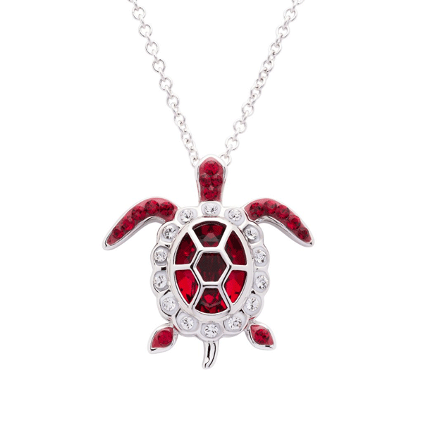 Sterling Silver July Turtle Pendant Dickinson Jewelers Dunkirk, MD