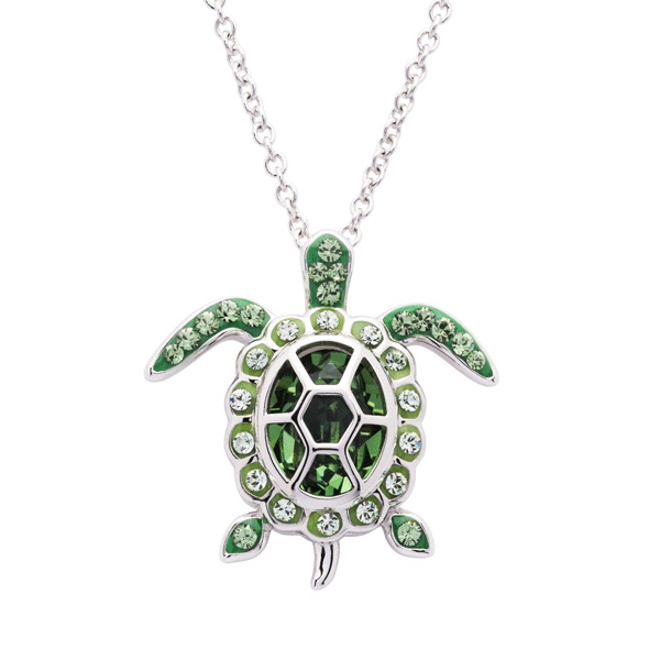 Sterling Silver August Turtle Pendant Dickinson Jewelers Dunkirk, MD