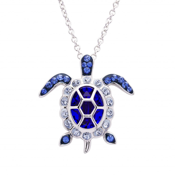Swarovski® Crystals September Turtle Pendant Dickinson Jewelers Dunkirk, MD