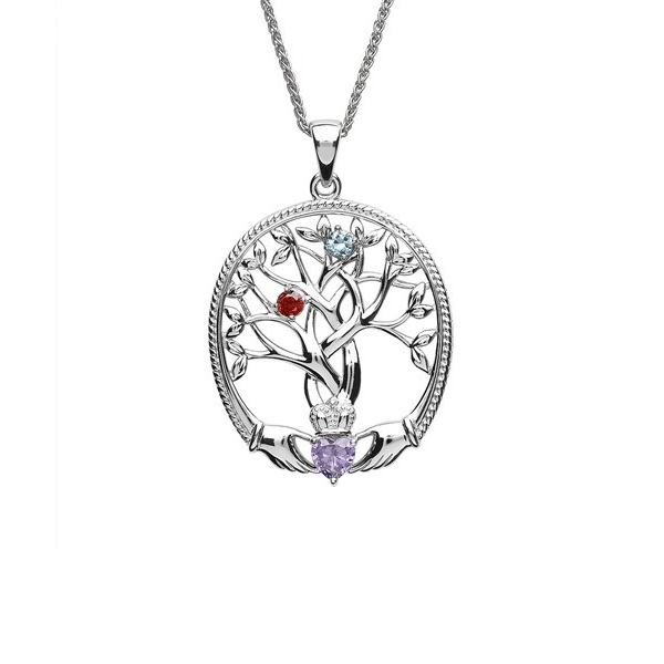 Sterling Silver Family Tree Of Life Pendant Dickinson Jewelers Dunkirk, MD