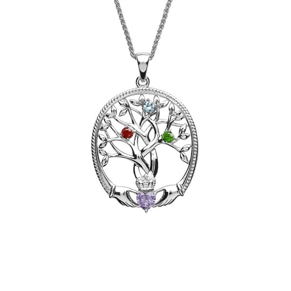 Sterling Silver Family Tree Of Life Pendant Dickinson Jewelers Dunkirk, MD