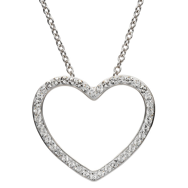 Sterling Silver Heart Pendant Dickinson Jewelers Dunkirk, MD