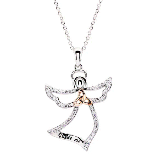 Sterling Silver Angel Trinity Pendant Dickinson Jewelers Dunkirk, MD