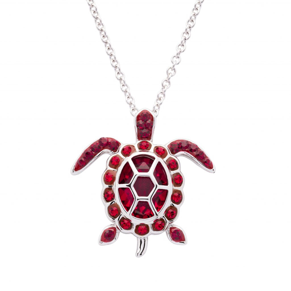 Sterling Silver January Turtle Pendant Dickinson Jewelers Dunkirk, MD