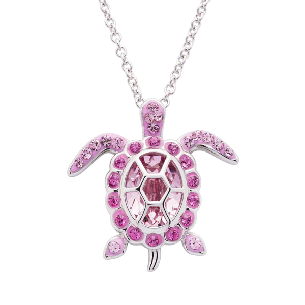 Sterling Silver October Turtle Pendant Dickinson Jewelers Dunkirk, MD