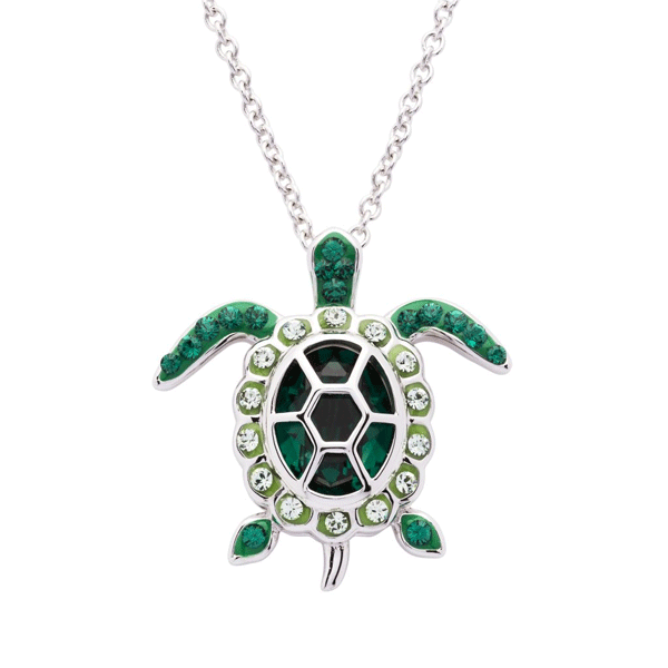 Swarovski® Crystals May Turtle Pendant Dickinson Jewelers Dunkirk, MD