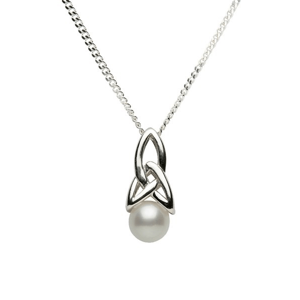 Sterling Silver Trinity Pearl Pendant Dickinson Jewelers Dunkirk, MD