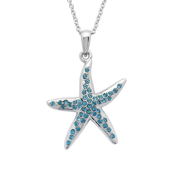 Sterling Silver Starfish Pendant Dickinson Jewelers Dunkirk, MD